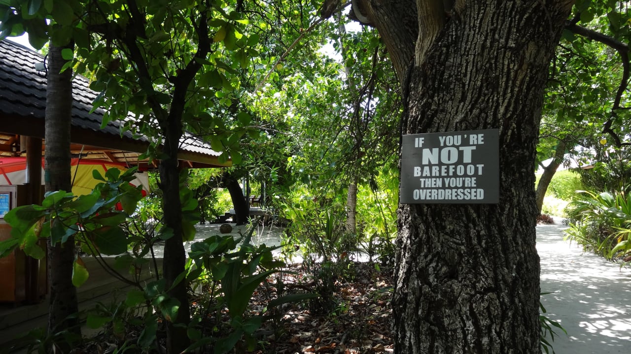 Schuhe sind überflüssig Komandoo Island Resort & Spa - Adults only