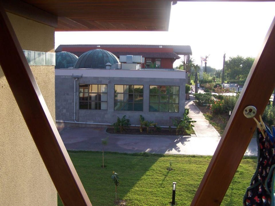 Hallenbad, Wellnessbereich und Eingang (verdeckt) TUI KIDS CLUB Felicia Village