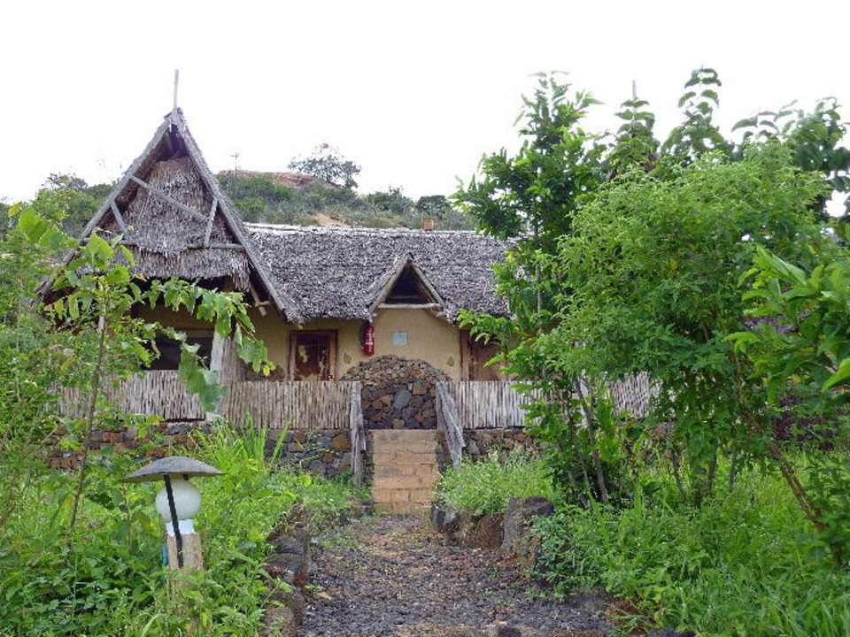 Bandas von außen Rhino Valley Lodge