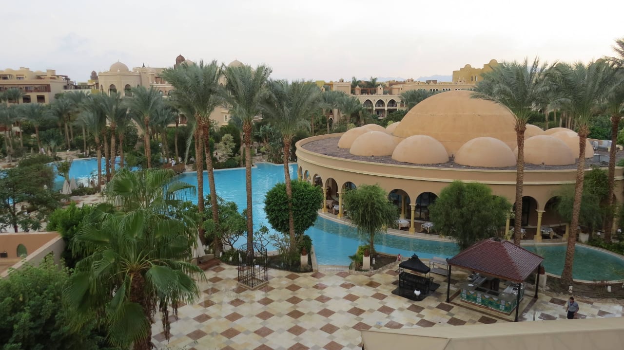 Der Blick vom Balkon Makadi Palace