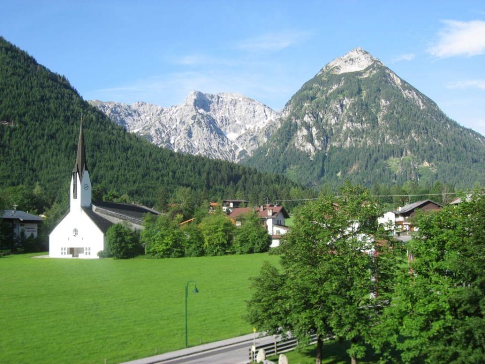 Ausblick vom Balkon Rieser Achensee Resort