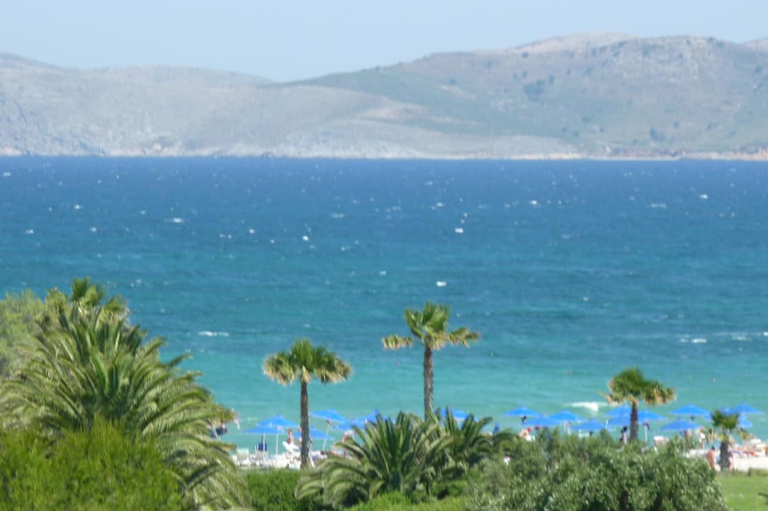 Blick aus dem Zimmer Caravia Beach Hotel
