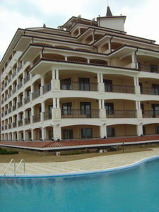 Ansicht mit Pool Hotel Cazablanka / Casablanca