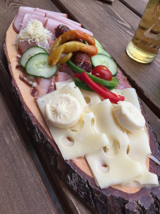 Willkommensjause Chaletdorf Auszeit