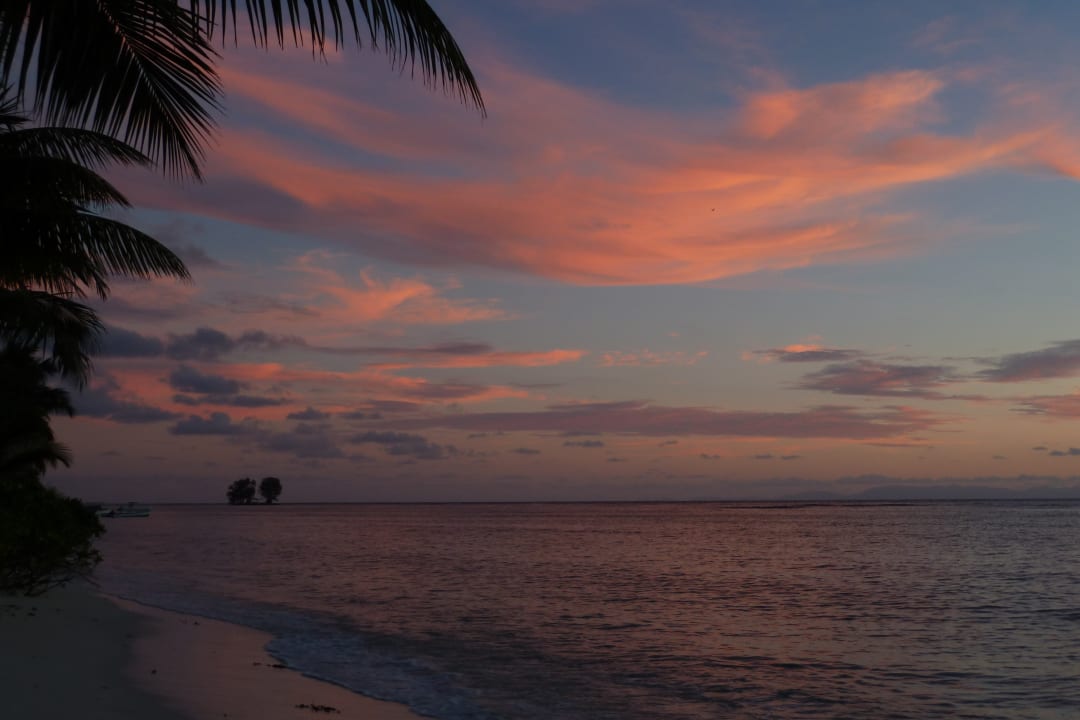 Sonennuntergang La Digue Island Lodge La Digue Island Lodge
