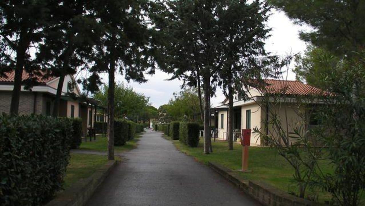 Weg zu den Bungalows La Cecinella