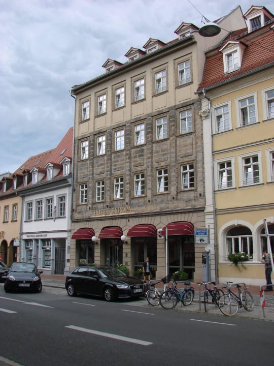 Blick von außen Hotel Europa Bamberg