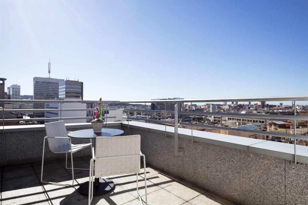 Ausblick Hotel Abba Sants