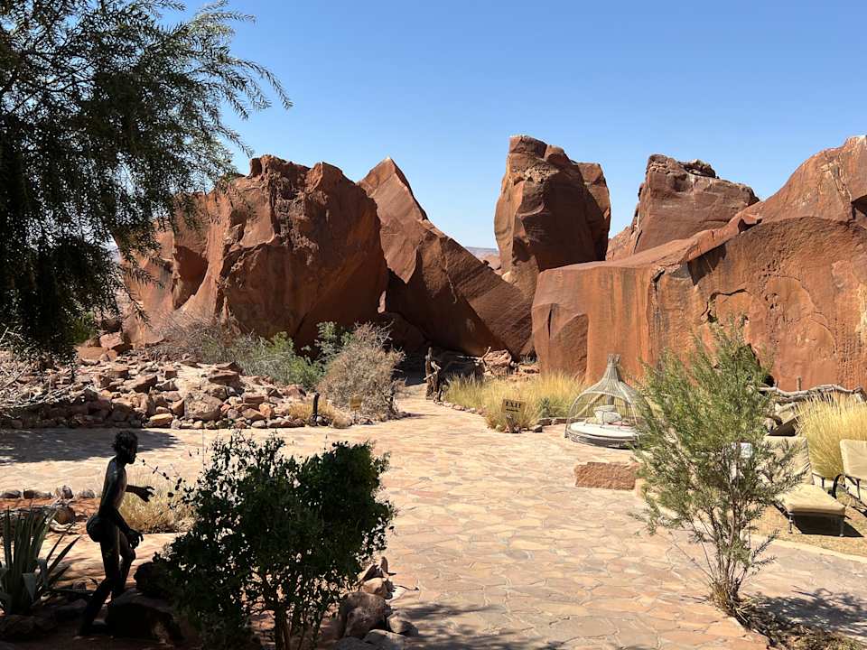 Außenansicht Twyfelfontein Country Lodge
