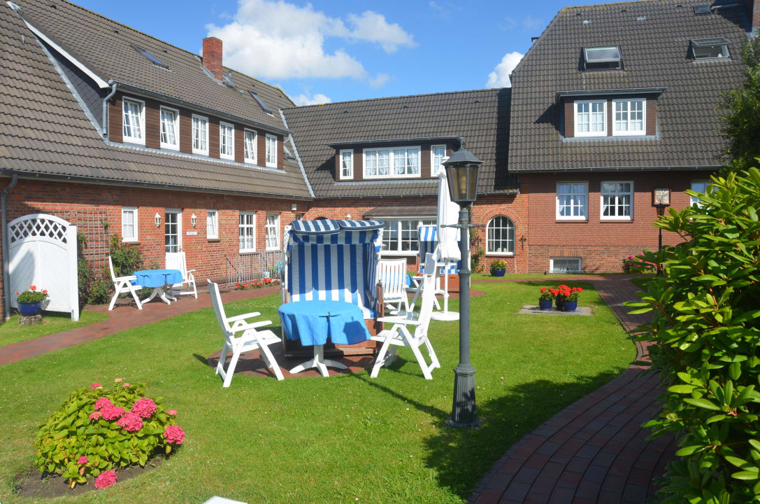 Innenhof Hotel Pidder Lyng