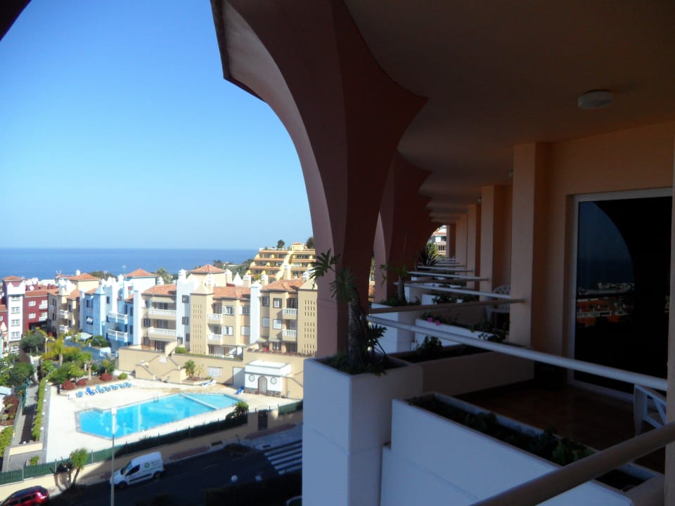 Balkon mit schöner Aussicht Hotel Puerto Palace