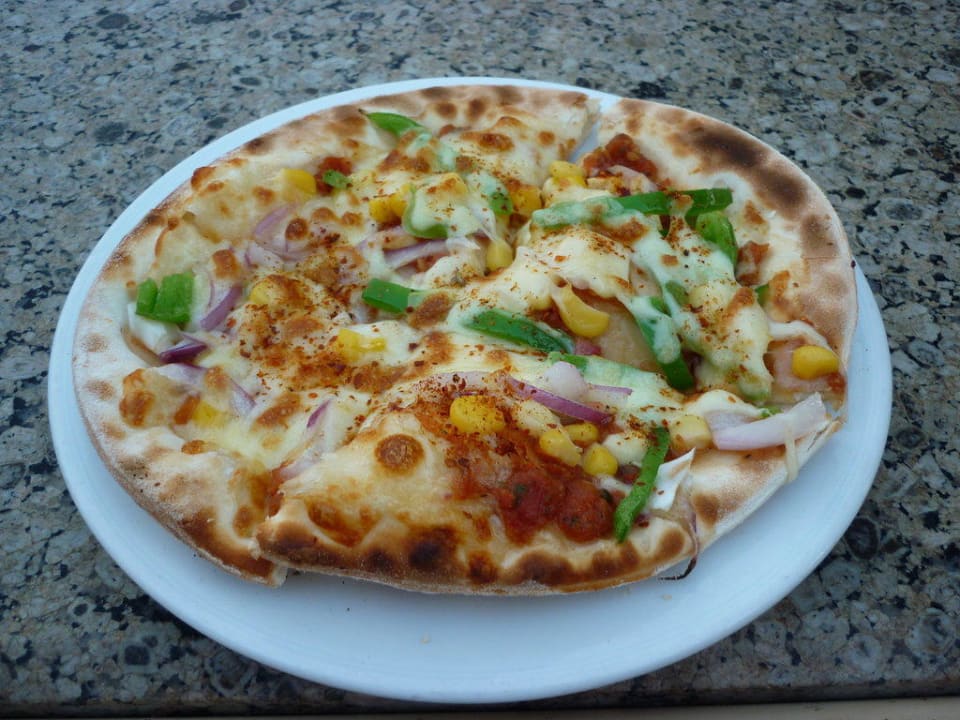 Pizza von der Poolbar Jaz Makadi Oasis Resort