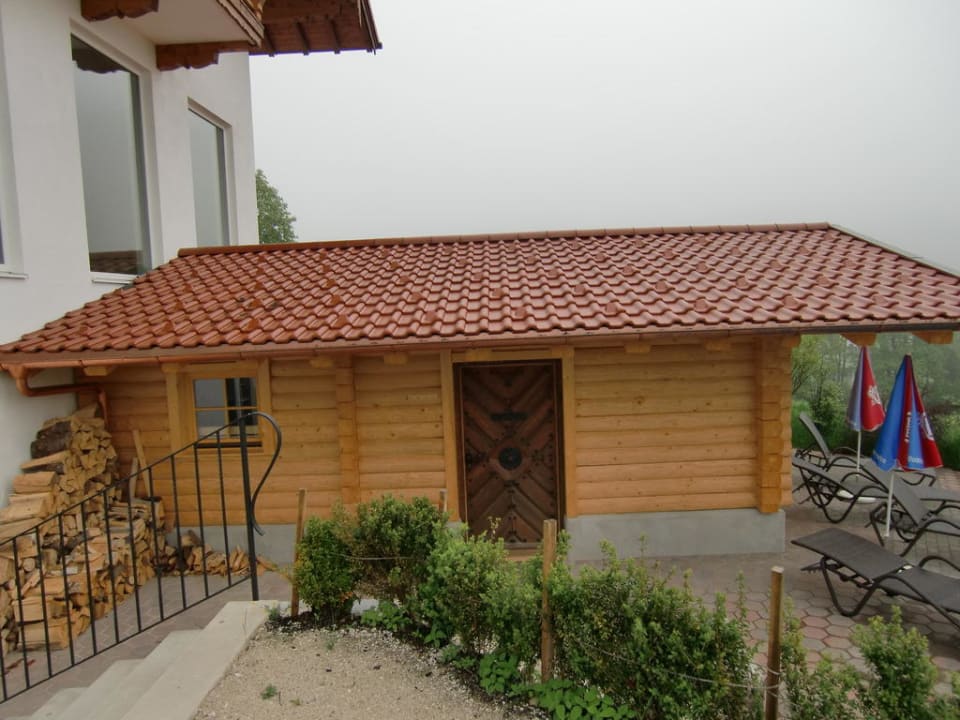 Die neue Finnland-Sauna Naturhotel Reissenlehen