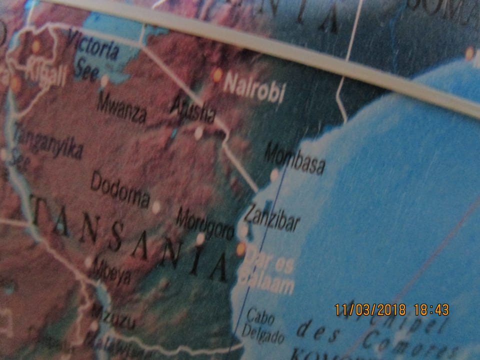 Ein bisschen Geographie kann nicht schaden Neptune Pwani Beach Resort & Spa