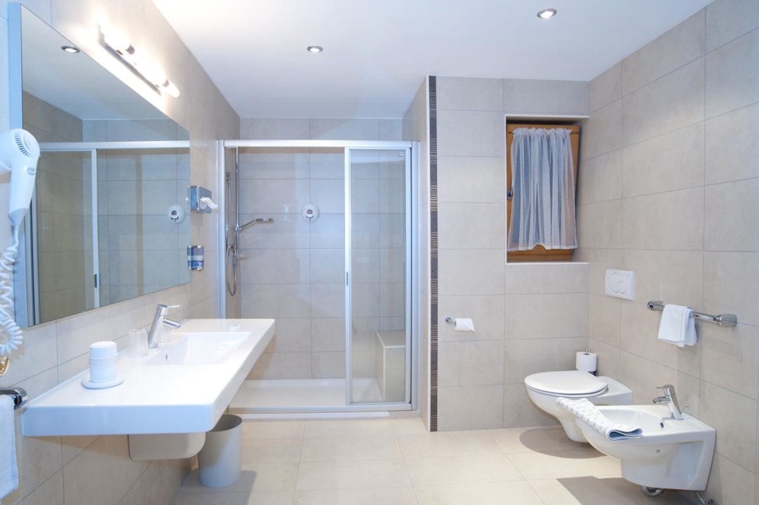 Badezimmer Pension Vernel