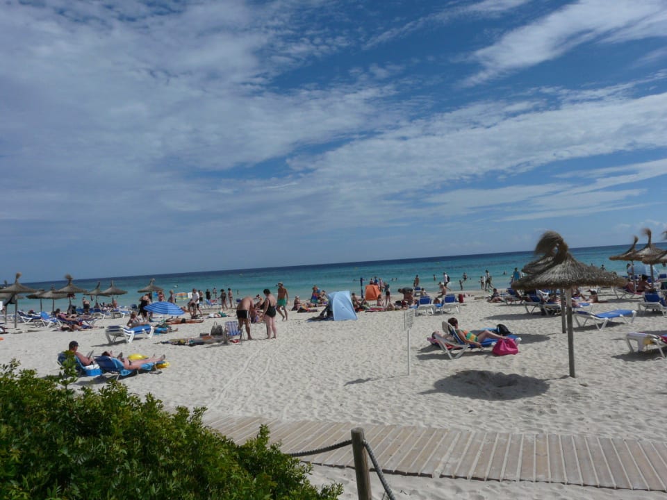 Direkt Zugang zum Strand Hipotels Mediterraneo Club