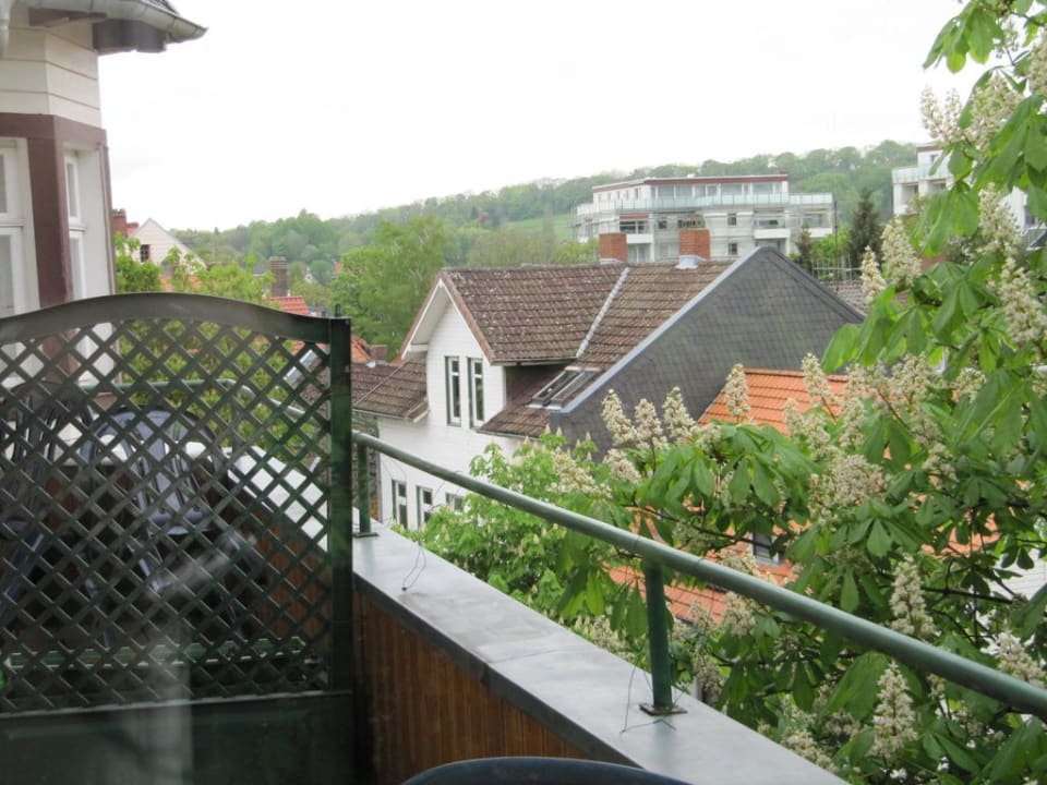 Ausblick aus dem 3 Stock Hotel Victoria