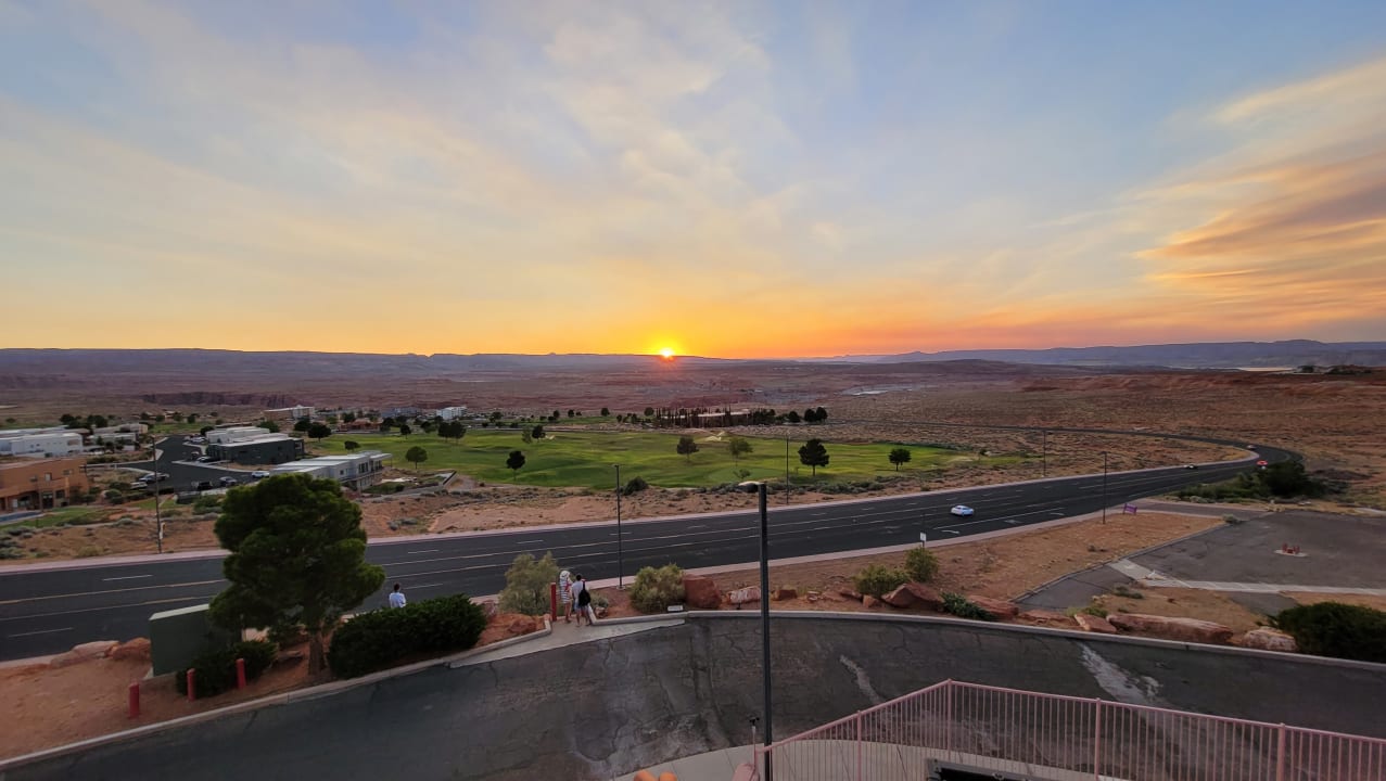 Ausblick Best Western Hotel View of Lake Powell