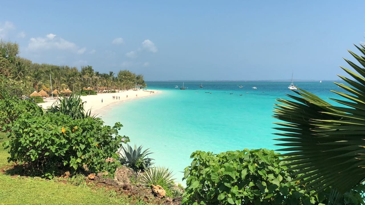Gartenanlage Hotel Riu Palace Zanzibar