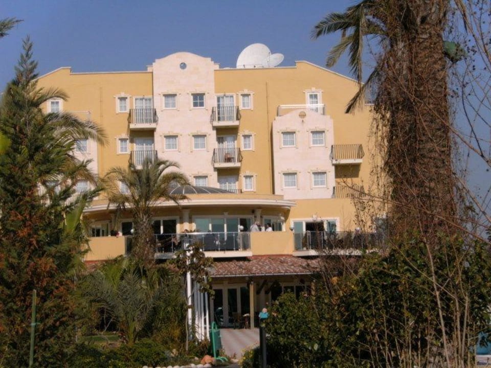 Hotel von der Hinterseite Belek Beach Resort Hotel