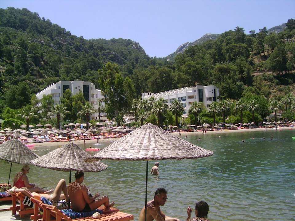 Widok z plaży Turunc Resort Hotel