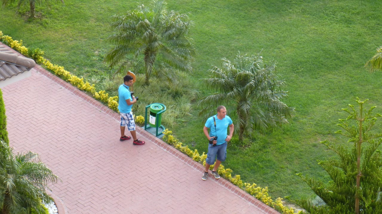 Fotografen bei der Arbeit Sunis Elita Beach Resort & Spa