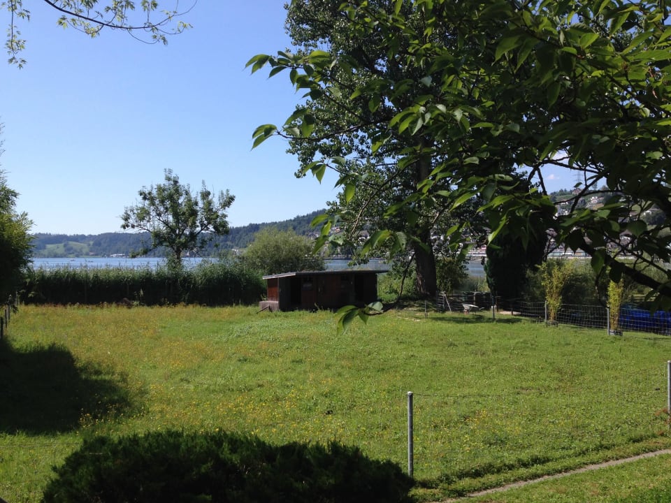 Bungalow-Appartement Aussicht zum See Strandhotel Schmerikon