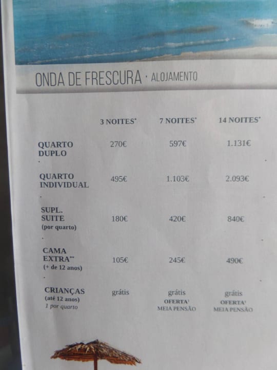 Überteuerte Preisliste Sesimbra Oceanfront Hotel