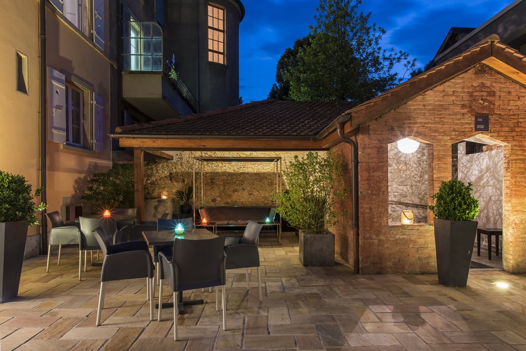 Gartenanlage Hôtel du Théâtre