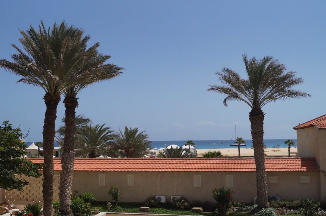 Ausblick von den Zimmern im OG 1 Hotel Morabeza