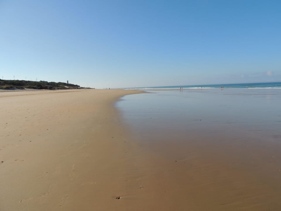 Strand nach links Hotel Riu Chiclana
