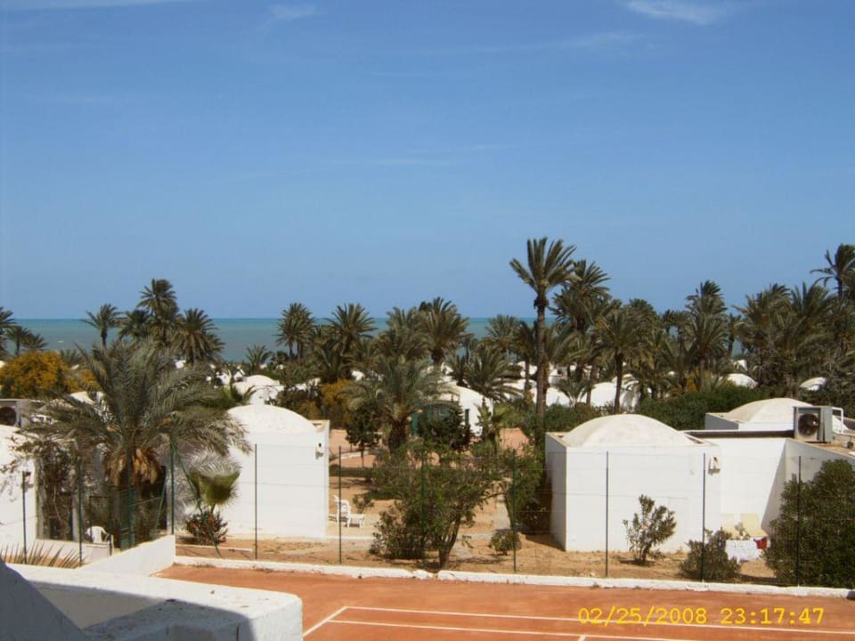 Blick von meinem Balkon Hotel Sangho Club Zarzis