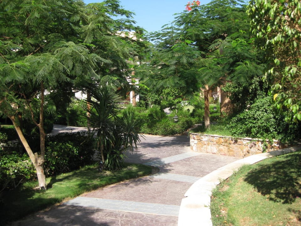 Verwinkelte Gartenanlage Jaz Makadi Saraya Resort
