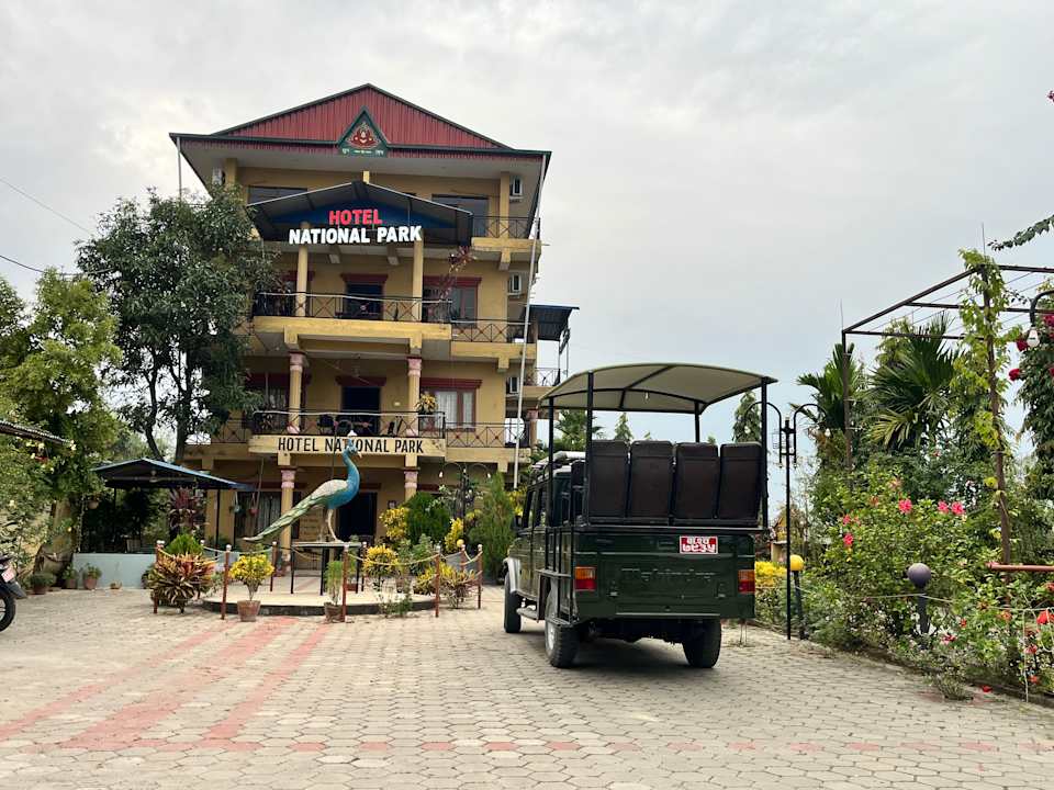 Außenansicht Hotel National Park Sauraha