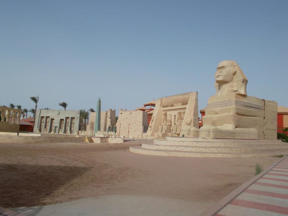 Im Hotel kann man sehr schöne Fotos machen! Pickalbatros Alf Leila Wa Leila Resort - Neverland Hurghada
