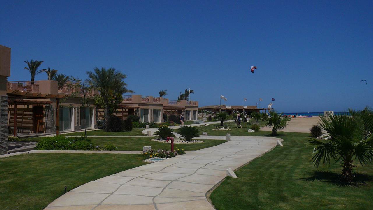 Weg Richtung Kiteschule Shams Prestige Abu Soma-Adults Only