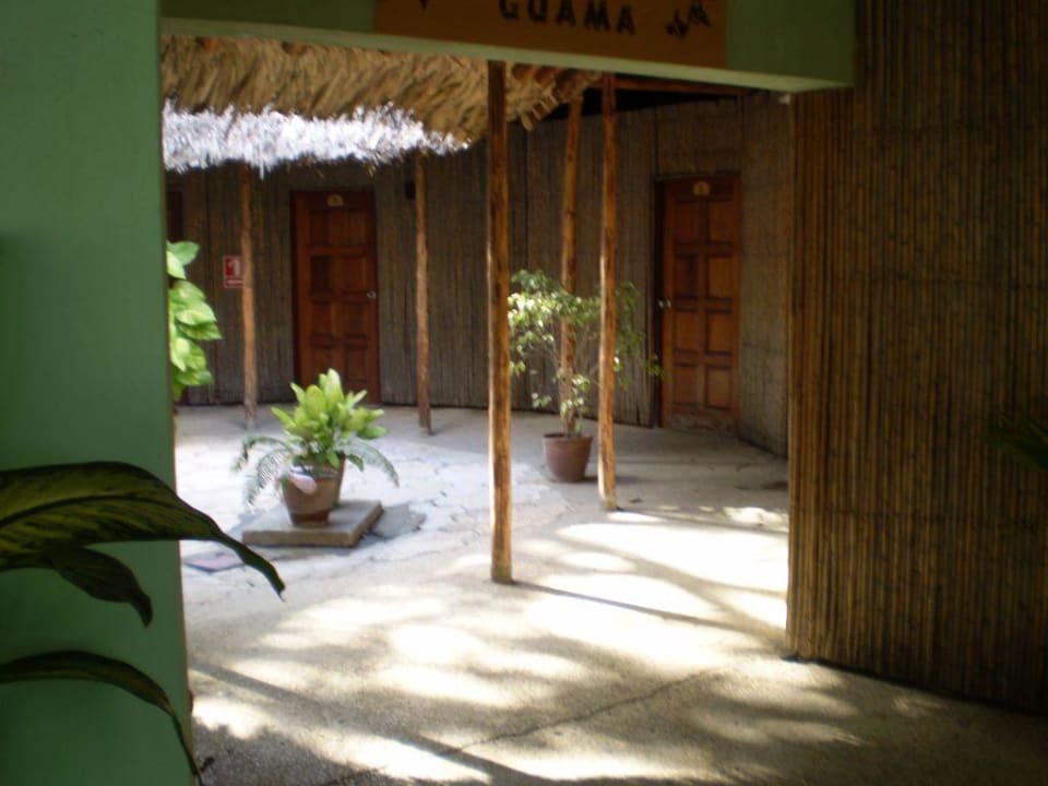 Anordnung der Zimmer Hotel Los Caneyes