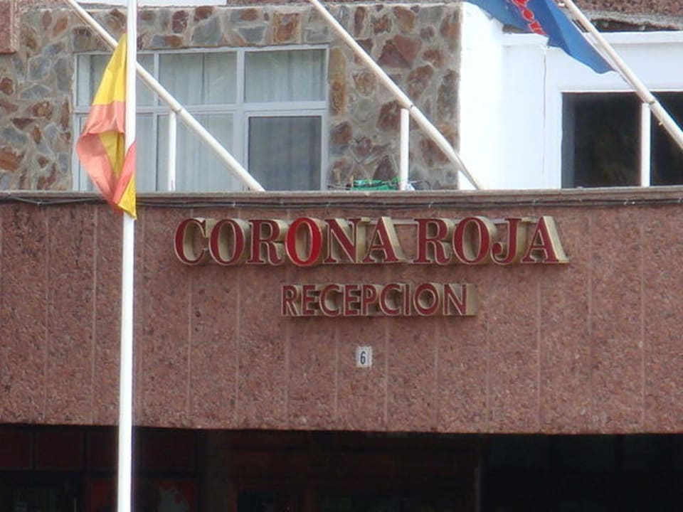Eingang Hotel Corona Roja