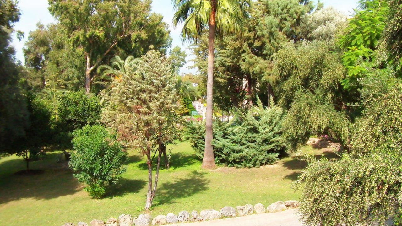 Blick von unserem Lieblingstisch Melas Holiday Village