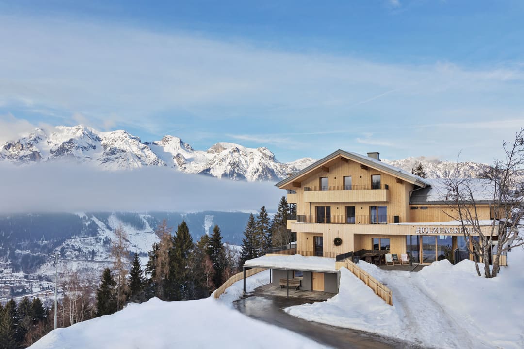 Außenansicht Apartmenthaus Holzhackerin