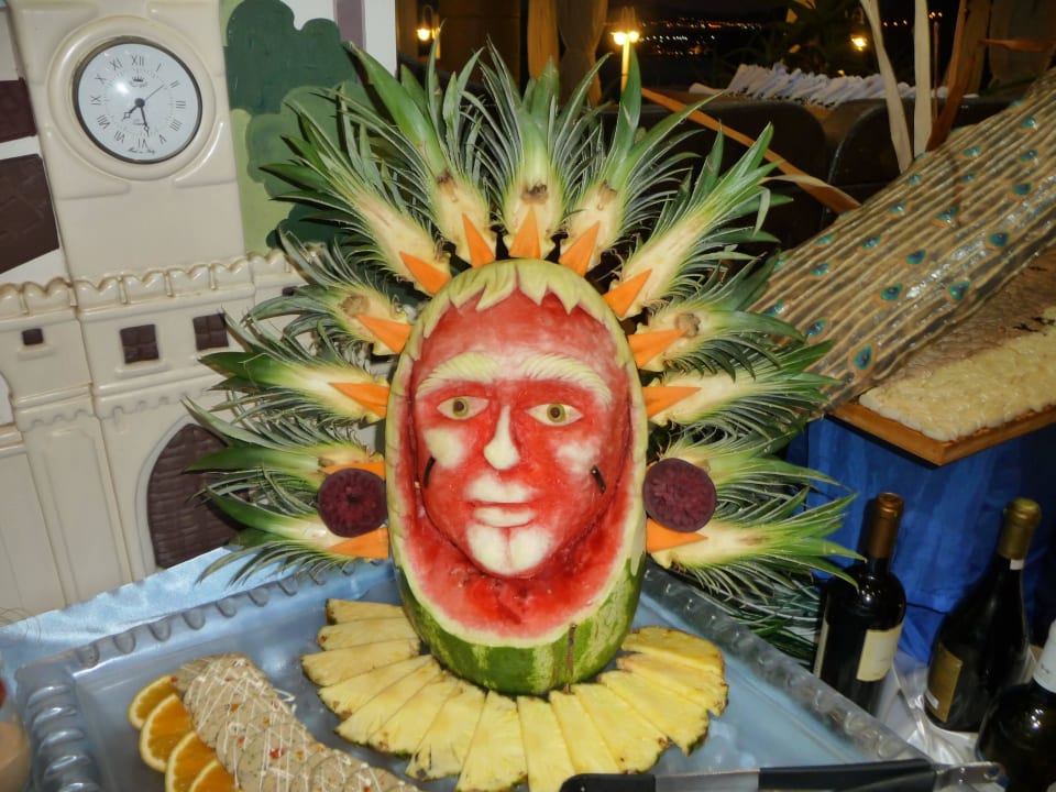 Sehr schöne Deko Hotel Kalithea Horizon Royal