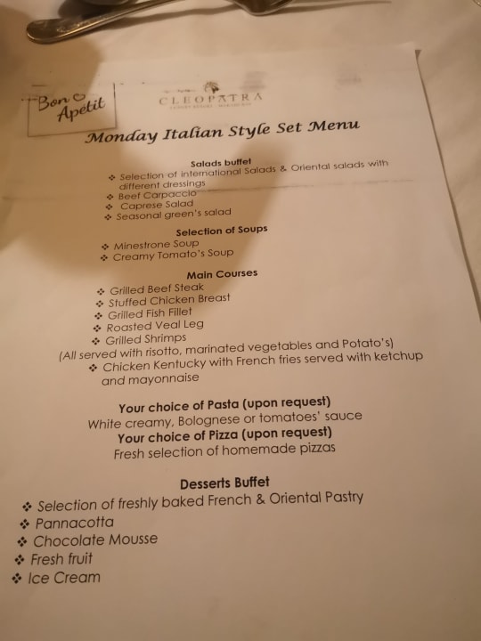 Gastro Cleopatra Luxury Resort Makadi Bay