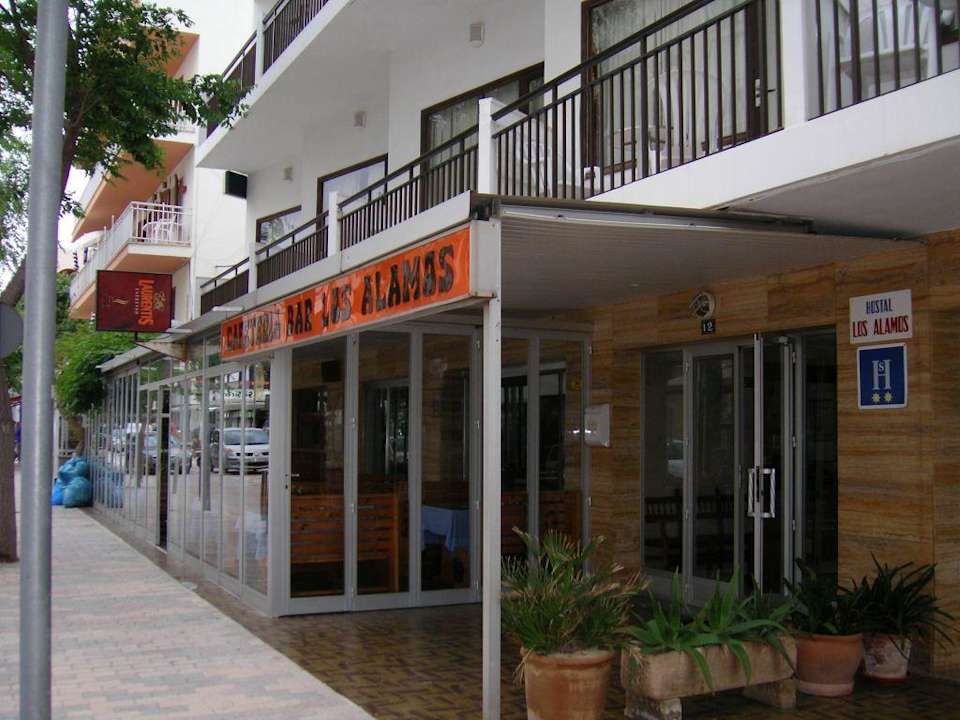 Vordereingang Hostel Los Alamos
