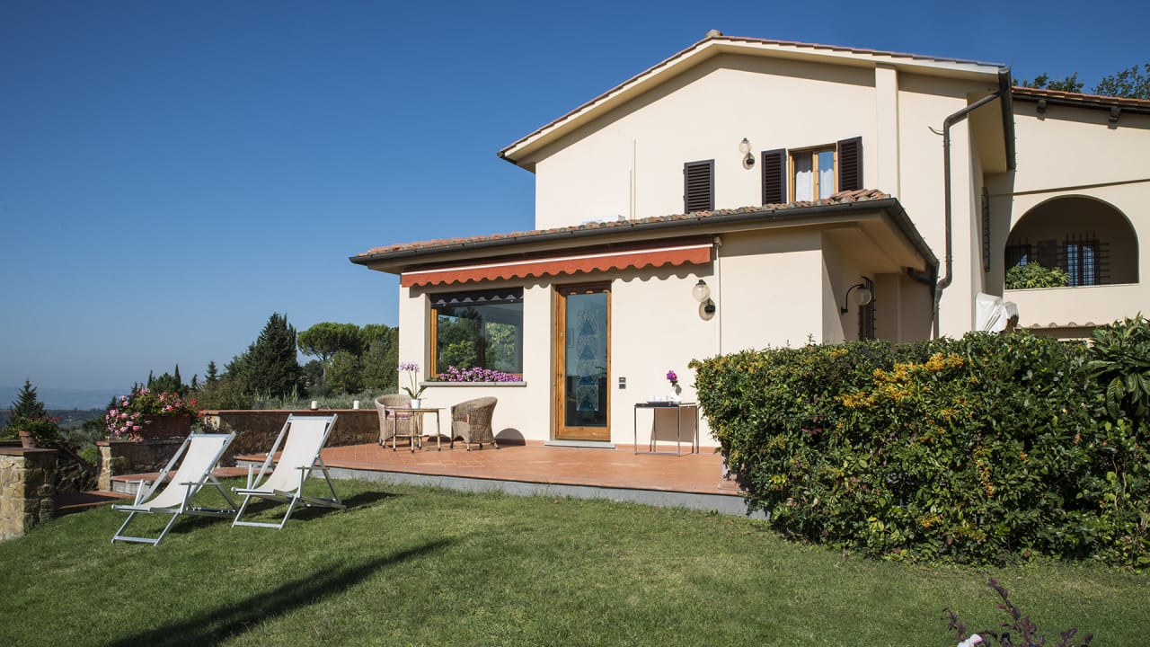 Gartenanlage Villa Il Borraccio