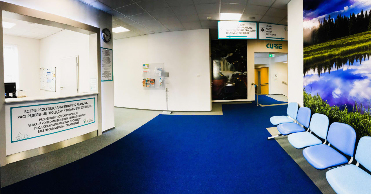 Lobby Hotel Curie Spa