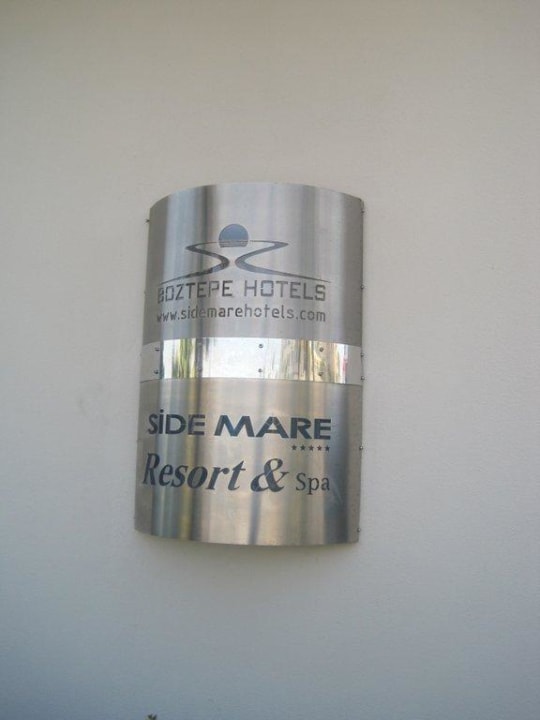 Hinweisschilder Side Mare Resort & Spa