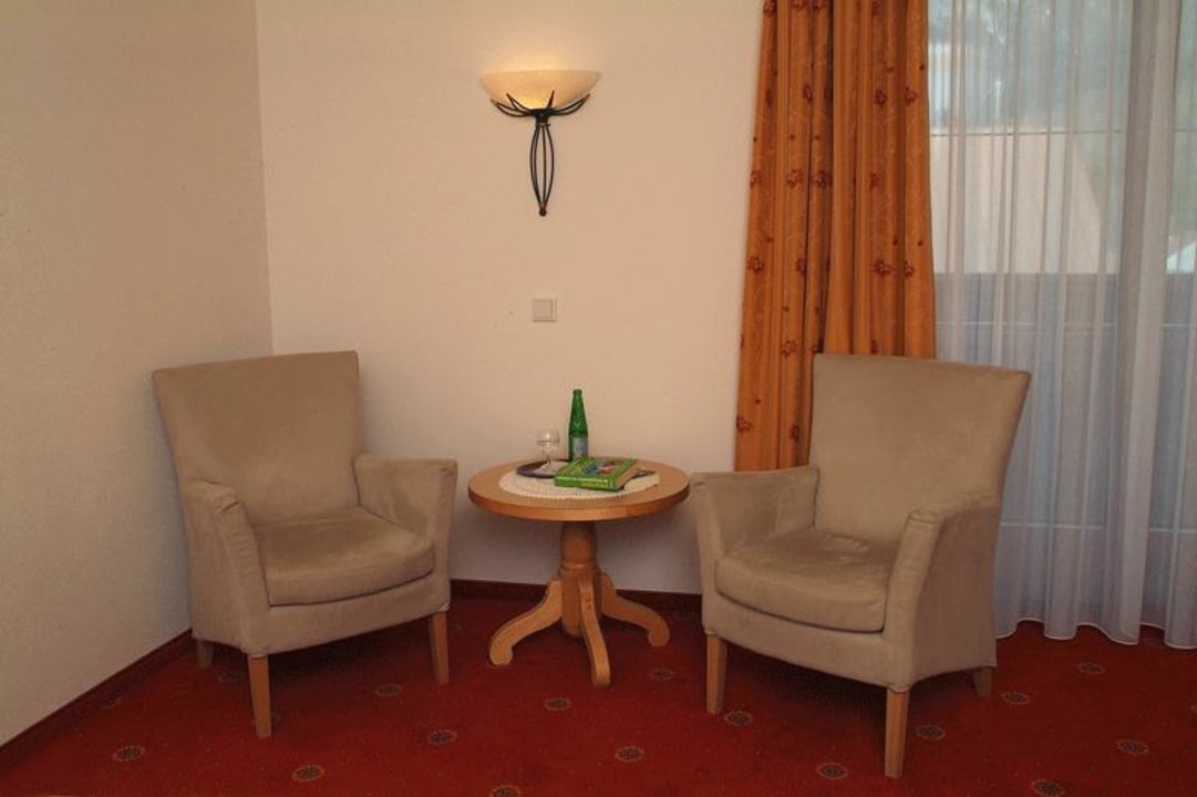 Sitzecke "Komfortzimmer" Hotel Weidacherhof