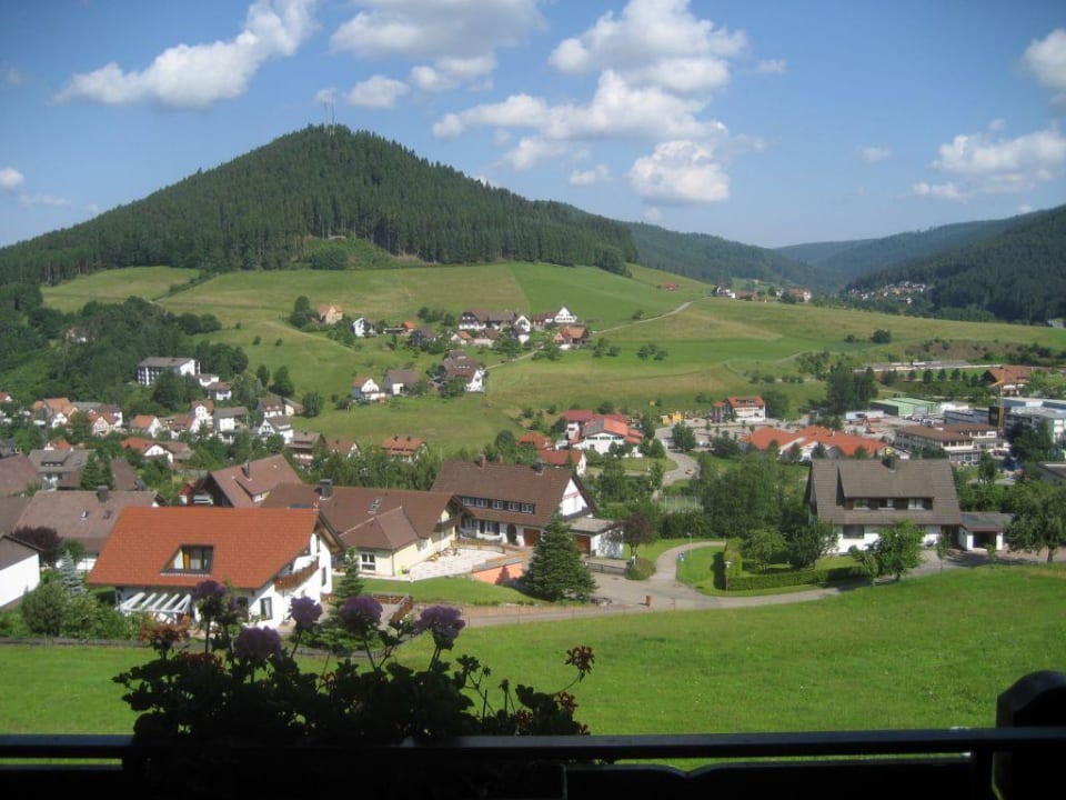 Blick vom Balkon Hotel Pension Sonnenstube