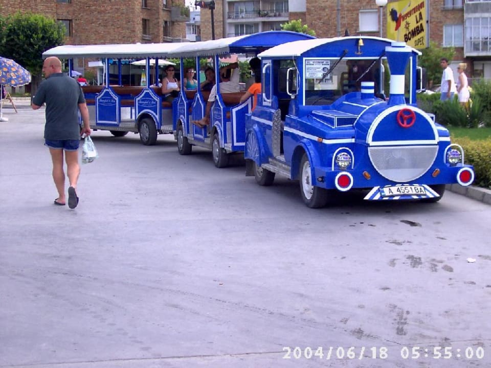 Bimmelbahn am Südstrand Burgas Beach Hotel