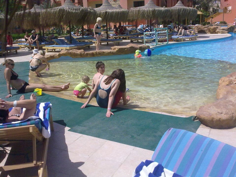 Pool am Beach Albatros Garden Pickalbatros Aqua Park Resort - Hurghada